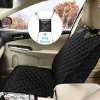 Deluxe Dog Seat Cover for Front Seat-More Durable Waterproof Front Seat Protector, High Heat Resistant and Nonslip Front Seat Cover for Dogs Kids, Universal Size (Black,1 Pack)