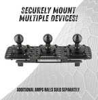 Bulletpoint Metal Dash Mount Cell Phone Holder Compatible with 2013-2018 RAM Truck & 2019+ RAM 1500 Classic (RubiGrid Magsafe Compatible)