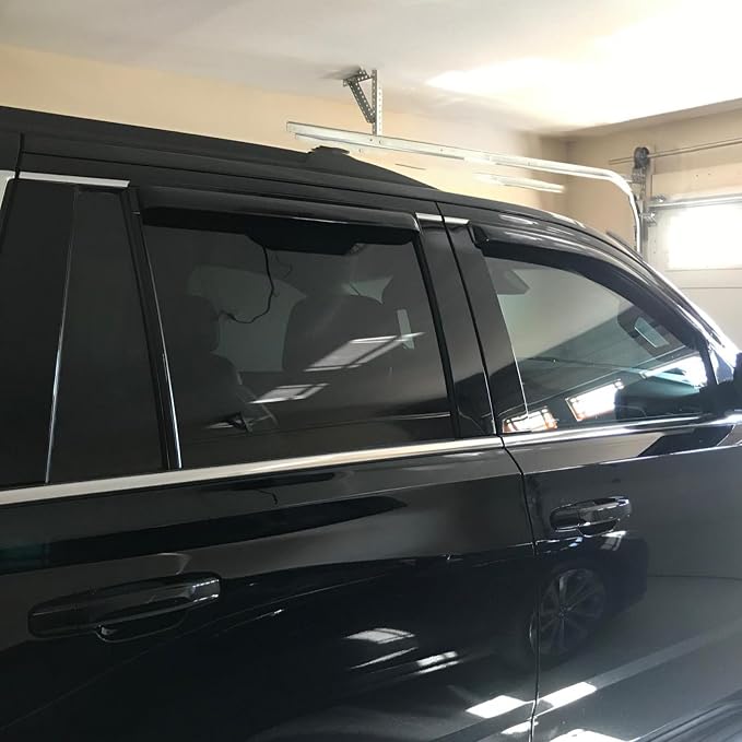 Window Deflectors Vent Visors Rain Guards for Chevrolet Tahoe/GMC Yukon/Cadillac Escalade 2015-2020,Side Sun Shade Vent Guard Visor,94531 4-Pieces Set