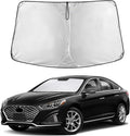 Windshield Sunshade Compatible for Hyundai Sonata 2015-2017 2018 2019, Sun Visor for Front Windshield & Window Sun Shade Cover, UV Heat Blocker & Protector, Car Accessories