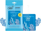 AER Power Pocket Seabreez Solid Gel Air Freshener for the Entire Home with Long Lasting Scent, Pack of 6