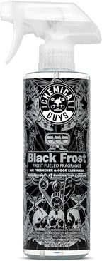 Black Frost Air Premium Car Air Freshener Spray & Odor Eliminator - Crisp Masculine Scent Spray for Trucks, SUVs, RVs, and Motorcycles - Use in Home, Office, or Garage, 16 oz Bottle