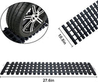 Emergency Devices Tire Traction Mats, Portable for Snow, Ice, Mud, and Sand Used to Car, Truck, Van or Fleet Vehicle (2PCS* 27.6in)