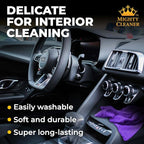 Premium 2pk Mini +1 Free Shammy Cloth for Car Drying - 17”x13” - Super Absorbent Chamois Towel for Car - Scratch-Free, Reusable & Soft Cleaning Towel
