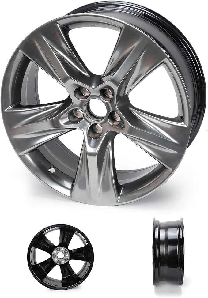New 19x7.5" 19 Inch Premium Aluminum Alloy Wheel Rim Compatible with Toyota Hinghlander 2014-2019 | OEM Design, Alloy Replacement Wheel, Super Duty Car Rims Replacement - OE Stock Specs