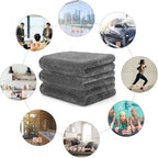 Microfiber Car Cleaning Cloths, Upgraded 1200gsm Ultra-Thick Cars Drying Towel Microfiber Cloth for Car and Home Polishing Washing and Detailing 16'' x 16''(3 Pack)