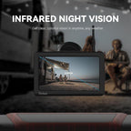 Wireless Backup Camera Magnetic: 5” Portable, 1-Min Install-Free Trailer Backup Camera with FHD1080P, Infrared Night Vision, 150° Wide-Angle View for Trailer/RV/Truck/Car/Tractor ACT501