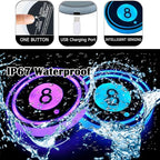 2PCS LED Car Cup Holder Lights, Light up Car Coasters for Cup Holders 7 Color-Changing Light Up Cup Holder Insert Coasters, Waterproof Car Accessories for Teens, Car Gifts for Men & Women