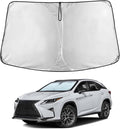 Windshield Sunshade Compatible for Lexus RX 350 450h 2023-2024 2025 2026, Sun Visor for Front Windshield & Window Sun Shade Cover, UV Heat Blocker & Protector, Car Accessories