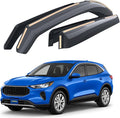 Goodyear Shatterproof in-Channel Window Deflectors for Ford Escape 2020-2026, Rain Guards, Window Visors for Cars, Vent Deflector, Car Accessories, 4 pcs - GY008084