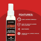 FogAway - Anti Fog Spray for Swim Goggles, Glasses, and Home Electronics - Safe for All Lens Types (2 Oz)