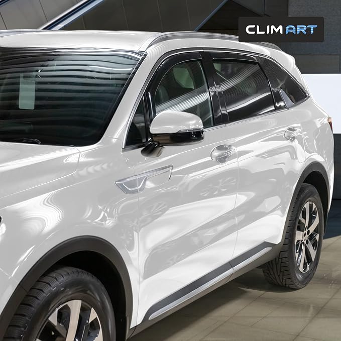 in-Channel Incredibly Durable Rain Guards for Kia Sorento 2021-2026, Original Window Deflectors, Vent Window Visors, Vent Deflector, 4 pcs. - 621428