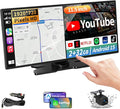 Largest 11.5 inch Wireless CarPlay Screen for Car,Built-in N-etflix/YouTube/TikTok and other apps,A-pple CarPlay & Android Auto screen with1080P Backup Camera/Navigation/Voice Control,for All Vehicles