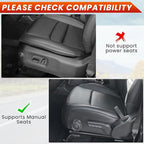 Metal Front Door Storage Box Pockets Fit for Jeep Wrangler,Door Side Insert Organizer for Jeep Wrangler JL JLU 4XE 2018-2025 & Gladiator JT 2020-2025 Interior Door Storage Expansion Accessories 2PCS