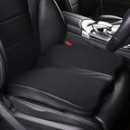 Car Seat Cushion - Comfort Memory Foam Seat Cushion for Car Seat Driver, Tailbone (Coccyx) Pain Relief Pad, Car Seat Cushions for Driving, Office Chair Cushion (Black)