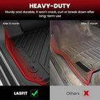 Floor Mats & Cargo Mat for Hyundai Elantra 2020 2019 2018 2017, All Weather TPE Car Mats Custom Fit Floor Liners for Elantra 2017-2020, 1st and 2nd Rows & Trunk Mat, Black