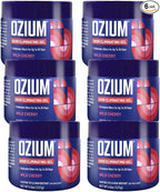 Odor Eliminating Gel Air Freshener 4.5 oz Wild Cherry 6-Pack | For Home Car Office