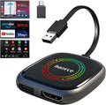 Magic Box 3.0 Max 2026 Upgrade - 32G Car Streaming Device with Netflix, YouTube, Prime Video, Wireless Apple CarPlay & Android Auto Adapter, Support HDMI Output & USB Drive, for OEM Wired CarPlay Cars
