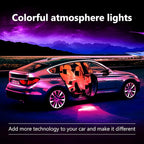 Car Led Lights Interior with Smart APP Control, Sync Music,DIY Mode,Multicolor Led Car Interior Light Kits,5V USB Led Lights for Cars, Trucks, SUVs