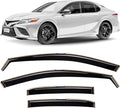 in-Channel Incredibly Durable Rain Guards Compatible with Toyota Camry 2018-2024, Original Window Deflectors, Vent Window Visors, Vent Deflector, 4 pcs. - 618111