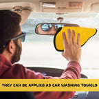 60 Pcs Yellow Microfiber Towels: 16"x16" Microfiber Drying Towels Bulk Micro Fiber Car Cleaning Cloth for Cars Drying Washing Polishing Cleaning Household Supplies