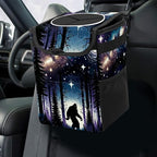 Bigfoot Car Trash Can with Lid Collapsible Reusable Waterproof Car Garage Bag,Automotive Garbage Can,Car Accessories Interior Car Organizer