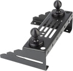 Bulletpoint Metal Dash Mount Phone Holder Compatible with 2015-2020 Ford F150 & 2017-2022 F250/F350 Super Duty - Dual 20mm Ball Dash F150 Phone Mount (Spring-Loaded)