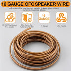 0 Gauge Amp Wiring Kit 3000W Complete Amplifier Installation Kit with Bass Control Knob for Car Audio Subwoofer System