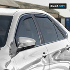in-Channel Incredibly Durable Rain Guards for Toyota Camry 2015-2017, Original Window Deflectors, Vent Window Visors, Vent Deflector, 4 pcs. - 615306