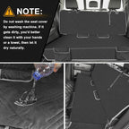 Dog Seat Cover Compatible with Full-Size SUV Ford Expedition, Chevy Tahoe/Suburban, Dodge Durango, GMC Yukon/Yukon XL, Cadillac Escalade/ESV, Jeep Wagoneer, Pet Car Bench Back Seat Cover