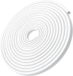 MYFAMIREA16.4 Ft(5M) Car Door Edge Guards U Shape Edge Trim Rubber Seal Protector Rubber Car Door Protector Car Protection Door Edge Anti-Collision Rubber Clips Fit for Most Car