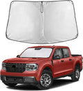 Windshield Sunshade Compatible for Ford Maverick 2021-2024 2025 2026, Sun Visor for Front Windshield & Window Sun Shade Cover, UV Heat Blocker & Protector, Car Accessories