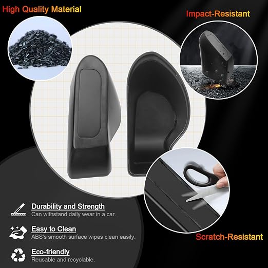 for Tesla Model Y Trash Can Tesla Model 3 Trash Bin for 2018-2024 Tesla Small Car Trash Can for Side Door Model 3 Front Right Door Trash Garbage Bin w/Lid (Tesla Right Side)