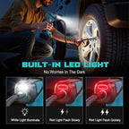 Tire Inflator Portable Air Compressor Compatible With Makita 18V Battery, 150PSI Air Pump, Cordless Tire Pump Digital Pressure Gauge, Tire Inflator for Car, Bike, Motorcycle (Tool Only)