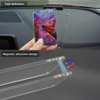 2Pcs Car Picture Holder, Suitable for car Visor, Universal for Any Vehicle Model, Show Personal or Family Photos, Great Gift for Drivers, Car Accessories, Polaroid Photo Frame, 4.7"X3.1"