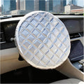 Car Steering Wheel Cover Sun Shade,3-Layer Aluminum Film Car Wheel Cover Protects Against Sun Damage,Universal Sterring Wheels Covers Cars Accessories for Cars,SUVs