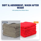 Microfiber Cleaning Cloth and Car Wash Towel Detergent - Concentrated Cleaner for Towels, Microfiber Cloths, and Pads - Removes Dirt, Wax, Grease, Stains, Orange Scent - 128 oz | Microfiber-safe concentrate for towels, mitts, and pads; li...