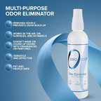 Multi-Purpose Odor Eliminator - Eliminate Air & Surface Odor – Patented Technology Best for Bathroom, Kitchen, Fabric, Closet- Smell Great Again, 8oz (Over 1000 Sprays)
