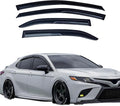 Tape On Window Visors Compatible with Toyota Camry Sedan 2018-2024,Side Vent Window Deflector Rain Guard Shade for 18-24 Camry Sedan,Truck Accessories-4pcs
