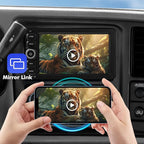 7 Inch IPS 4+64GB Touchscreen Android 14 Car Stereo for Chevrolet Silverado Impala Tahoe GMC Sierra Yukon Hummer with CarPlay & Android Auto Car Radio, Support WiFi 6, Bluetooth 5.4, Backup Camera