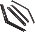 WD2-516 Dark Smoke 4 Pcs Set Window Visor (Outside Mount) Deflector Rain Guard Compatible with 1994-1998 Land Discovery