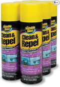 91184-6PK Clean & Repel – Aerosol Glass Cleaner and Rain Repellent, Cleans Exterior Windshields, Repels Rain, Sleet, Snow, Improves Wet Weather Driving Visibility – 19 oz (Pack of 6)