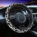 Cow Steering Wheel Covers Non Slip Neoprene Steering Wheel Protector Cover Universal 15 Inch for Men Women Car Truck