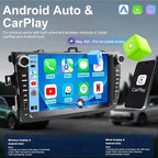 Upgrade Android Car Radio Stereo for Toyota Corolla 2009 2010 2011 2012 2013, 8 Inch Touch Screen Head Unit with Wireless Carplay Android Auto GPS Navigation FM Bluetooth 5G WiFi SWC HD Backup Camera
