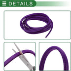 Universal Car Door Edge Protective Sealing Strip U-Type Door Scratch Protection Guard, 9.84ft 300cm, Anti-scratch Collision, PVC Iron, Purple