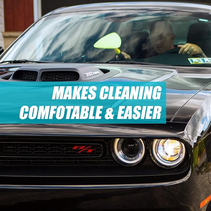 95161 Reach and Clean Tool (1-Piece) - Window Wand Glass Cleaning Tool for Windshields, Cleaner for Auto Glass, Hard-to-Reach Places