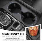 Car Cup Holder for Honda Pilot 2023-2025/Passport Ridgeline 2024-2025 2026 Accessories Water Cup Holders TPE Durable Cup Holder Insert for Pilot