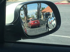 Blind Spot Mirror, 2" Round HD Glass Convex Aluminum Frame Wide Angle Rear View Mirror For All Universal Vehicles Car Suv (Pack Of 4)