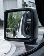 Blind Spot Mirror 2 Pack HD Frameless Convex Glass for Wide Angle View and Safer Lane Changing Compatible with Cars SUVs Trucks RVs upgraded non-marking suction & Long Lasting Durability