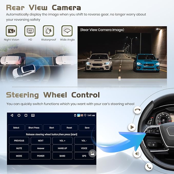 [DSP & EQ] 4+64G Android 15 Car Radio for Honda Pilot 2006 2007 2008, 9 inch IPS1280 * 720 Touch Screen for Pilot Car Stereo Wireless Carplay Android Auto 5G WiFi GPS Bluetooth 5.0 FM RDS SWC